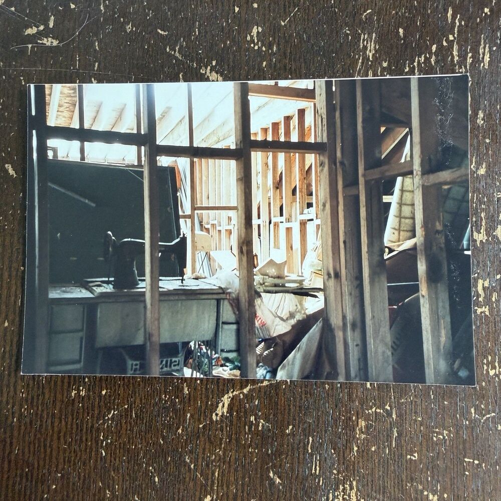 Original Photo Royal Palm Lodge Interior Homestead FL Hurricane Andrew 1992